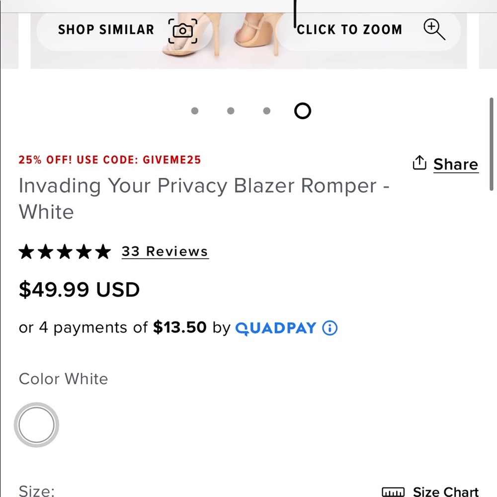 Romper - Picture 2 of 4